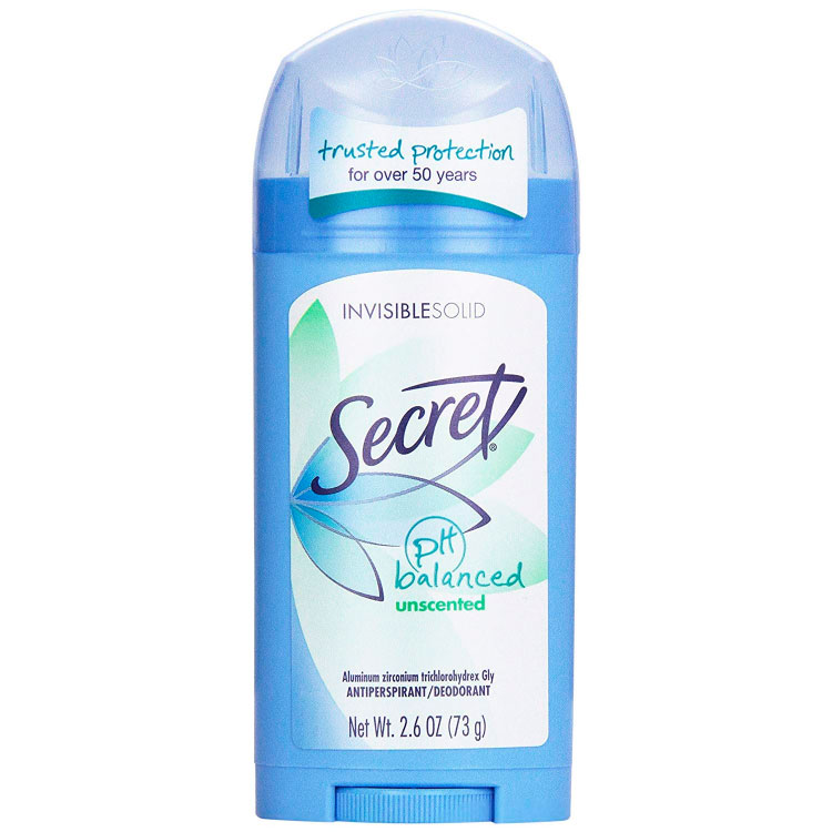 Lăn khử mùi Secret Original Solid Unscented