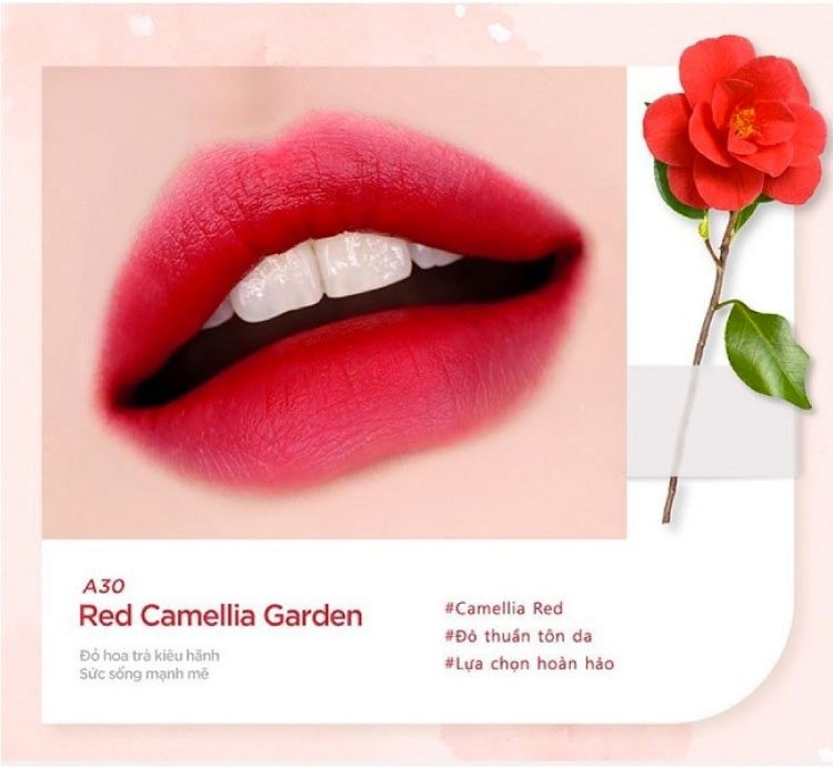 Black Rouge Ver 6 Màu A30 – Red Camellia Garden