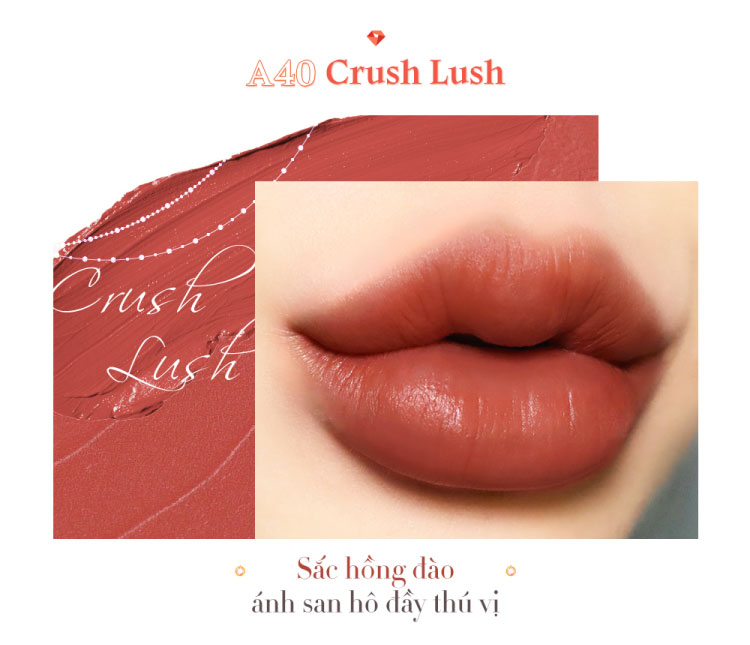 Black Rouge Ver 8 A40 Crush Lush – Cam đào