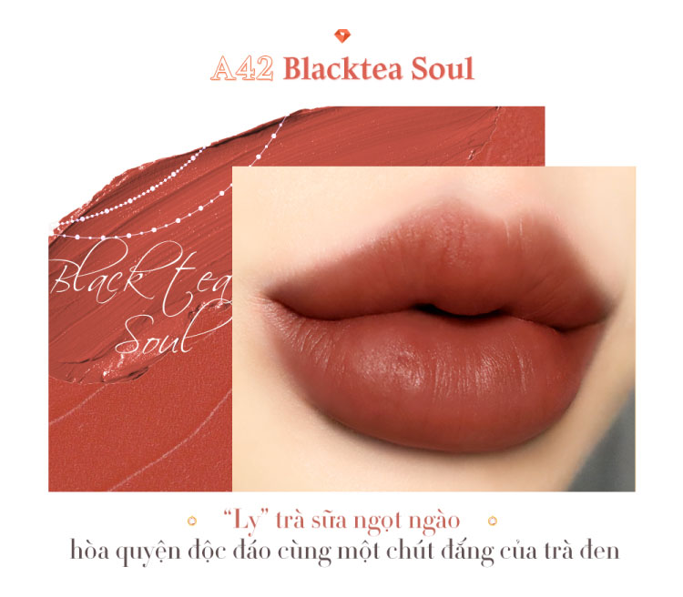Black Rouge Ver 8 A42 Blacktea Soul – Hồng Đào