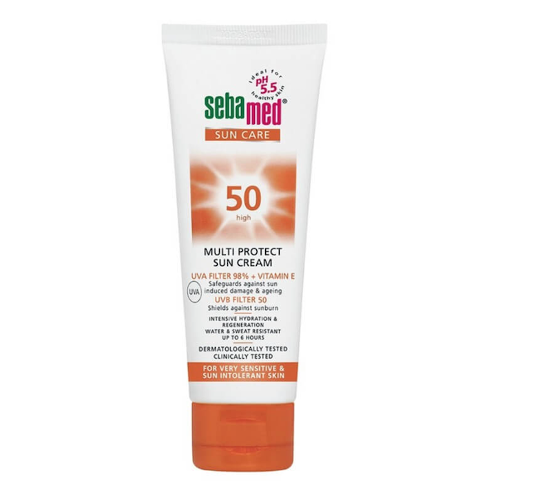 18. Kem Chống Nắng Sebamed Sun Care Multi Protect Sun Cream SPF50+