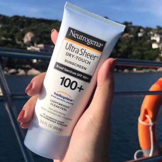 Kem chống nắng body Neutrogena Ultra Sheer Dry-Touch Sunscreen SPF 100+