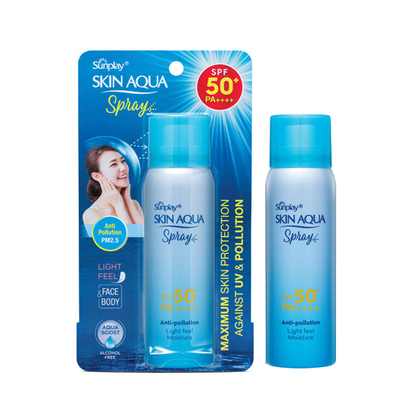 Xịt chống nắng kháng bụi Sunplay Skin Aqua Spray