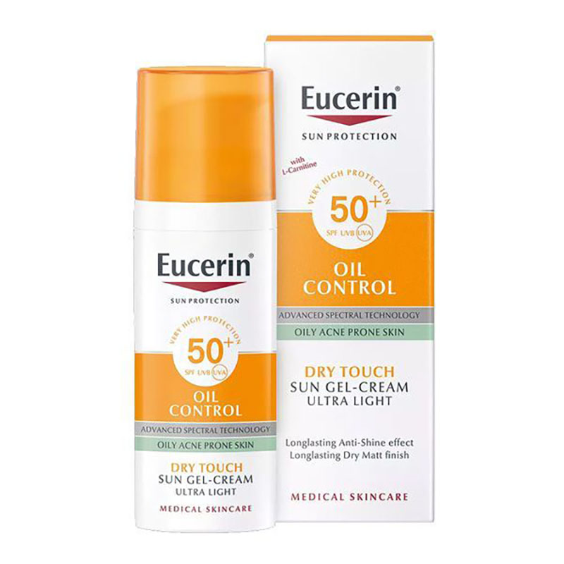 Gel Chống Nắng Eucerin Sun Gel Cream Dry Touch Oil Control SPF50+