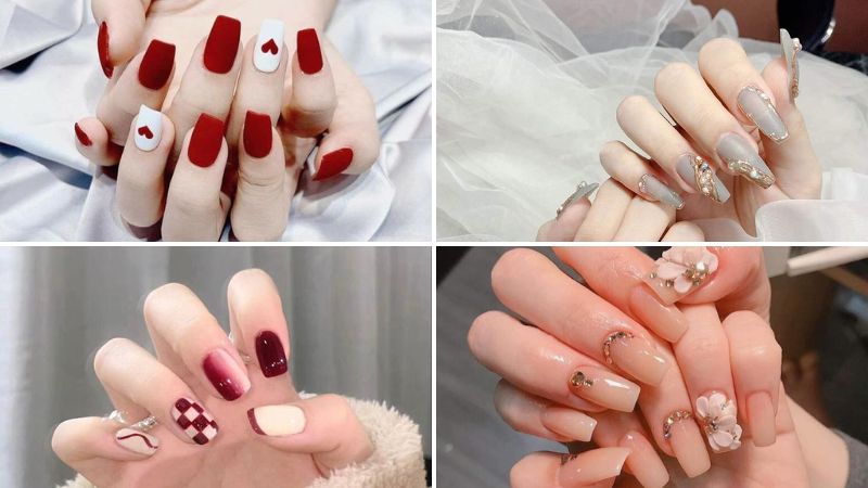 50 Mẫu vẽ móng tay đẹp dễ thương cho những cô nàng yêu thích nail art
